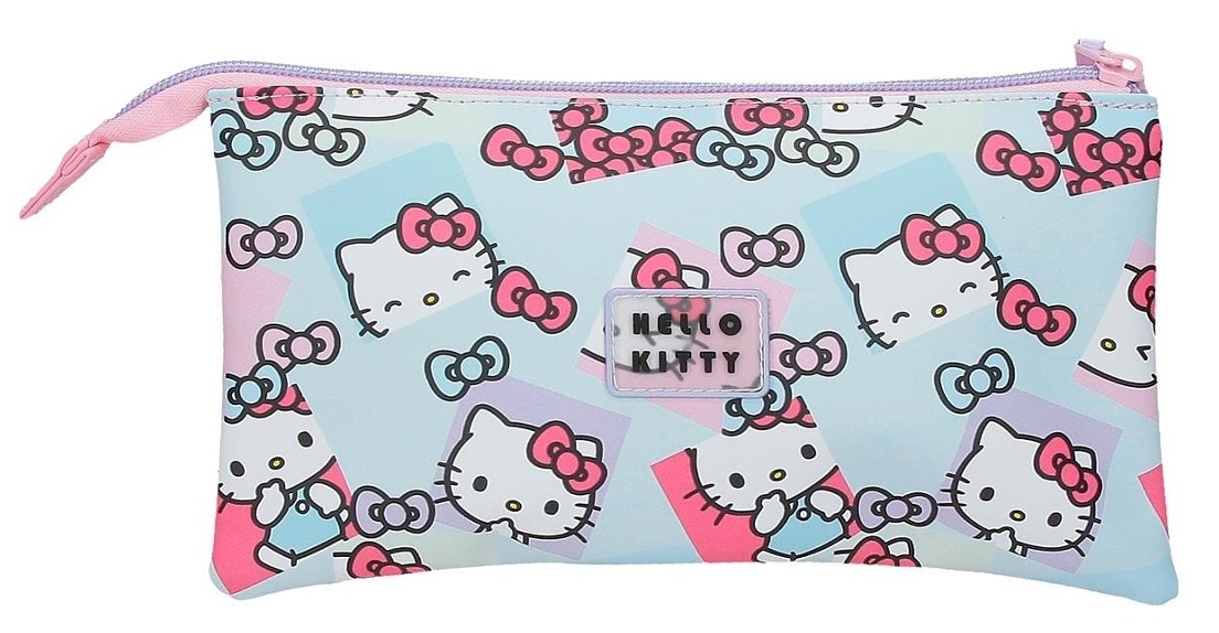 Portatodo triple Cute Hello Kitty - Imagen 2