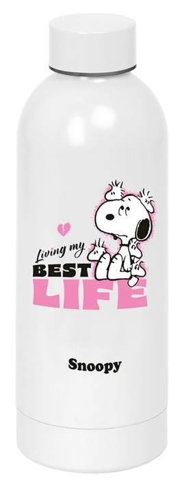 Botella de agua acero Best Life Snoopy