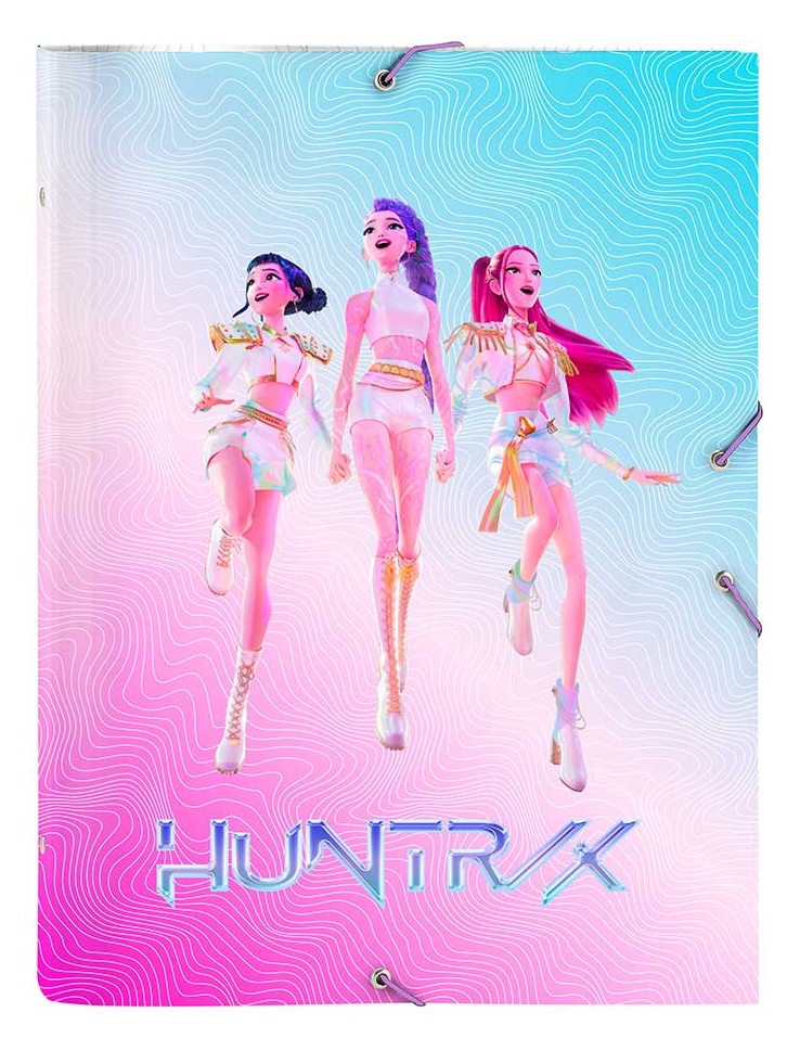 Carpeta clasificadora Las Guerreras K-Pop A4