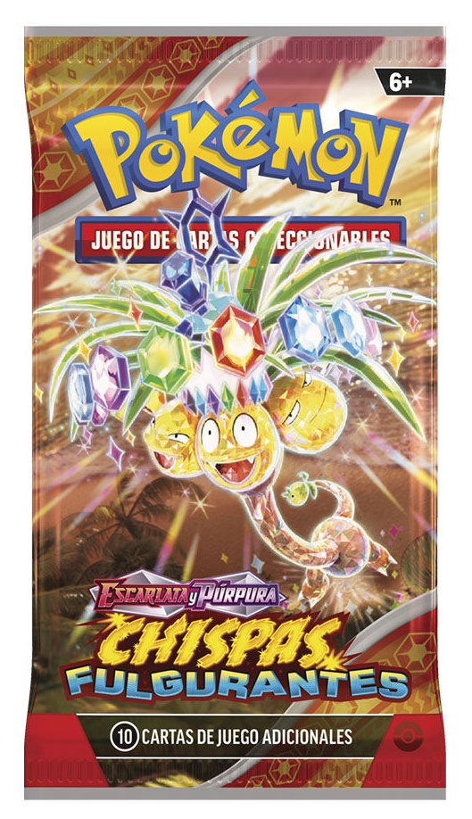 Sobre de Cartas Chispas Fulgurantes Pokemon TCG