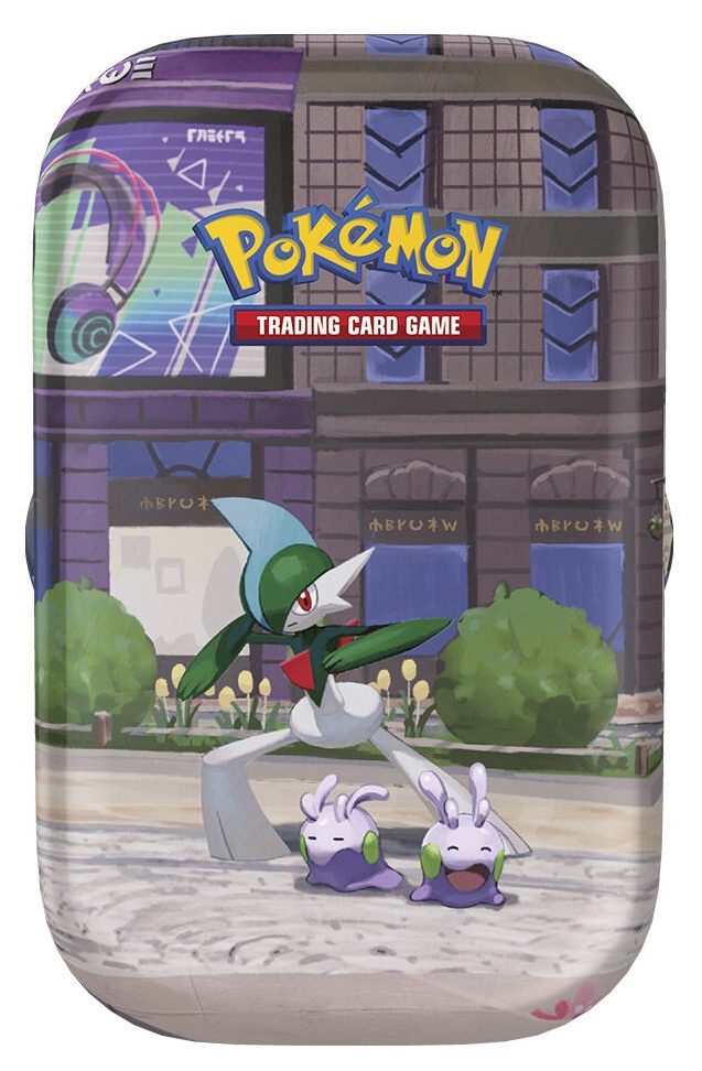 Mini lata Juego de Cartas Gallade Ciudad Luminalia Pokemon TCG