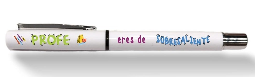 Boligrafo roller Profe Eres de Sobresaliente
