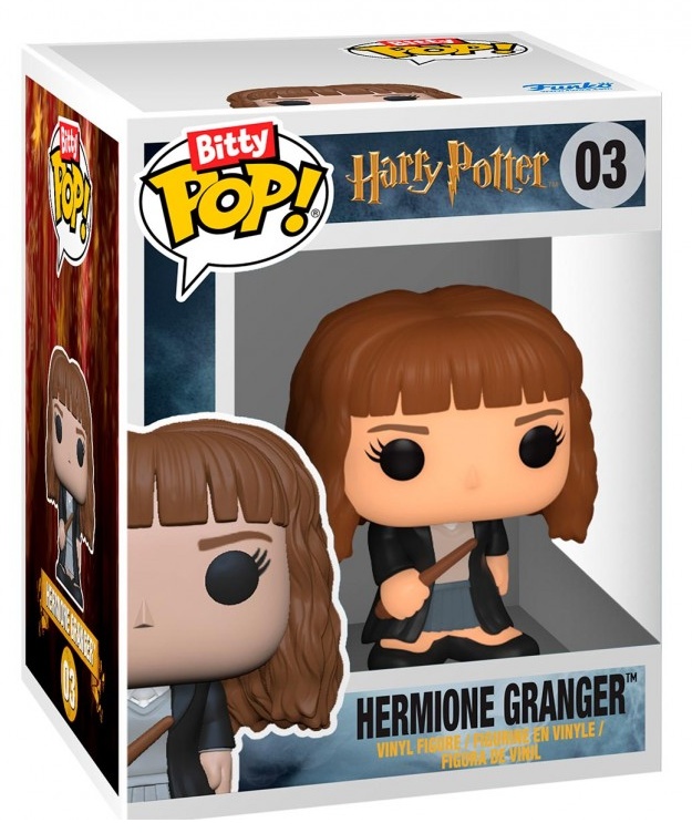 Pack 2 figuras Bitty POP Hermione & Ron Harry Potter - Imagen 2