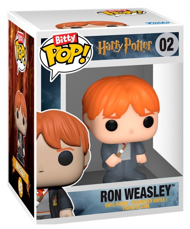 Pack 2 figuras Bitty POP Hermione & Ron Harry Potter - Imagen 3