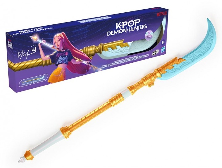 Replica Espada Lunar Curva de Mira Las Guerreras K-Pop