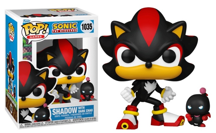 Figura Funko Pop Shadow con Dark Chao Sonic