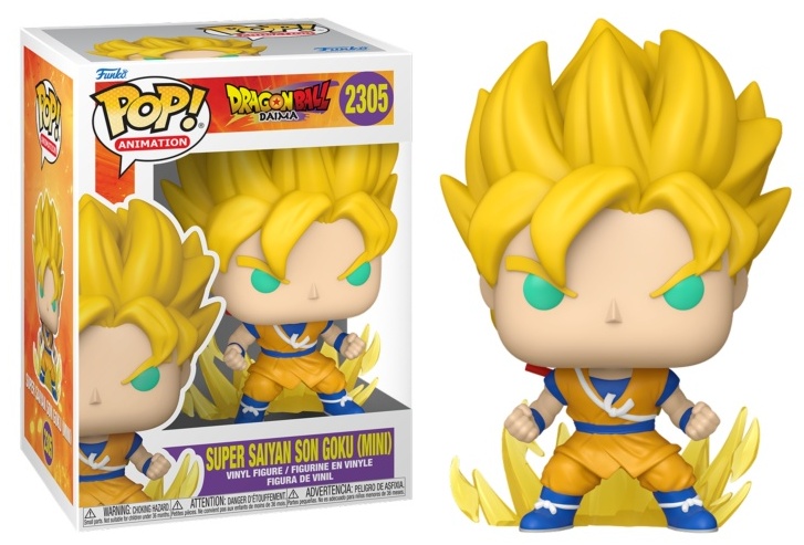 Figura Funko Pop Super Saiyan Son Goku Mini Dragon Ball Daima