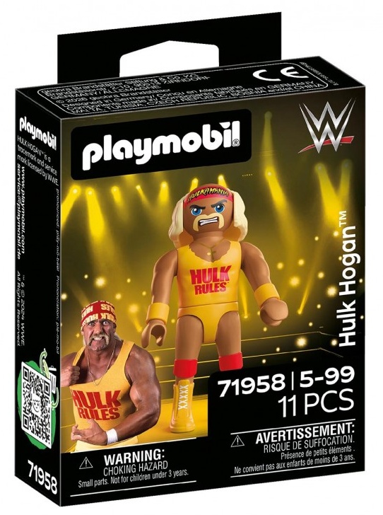Figura Playmobil Hulk Hogan WWE 11 piezas