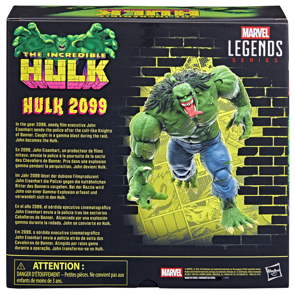 Figura Hulk 2099 Marvel Legends 15cm - Imagen 3