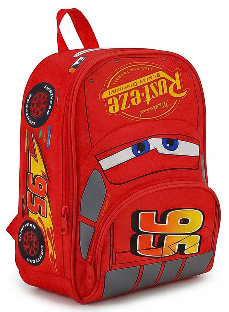 Mochila infantil 95 Rayo McQueen Cars 3D 30cm