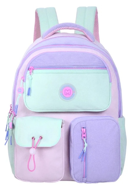 Mochila doble Sunrise Marshmallow 43cm