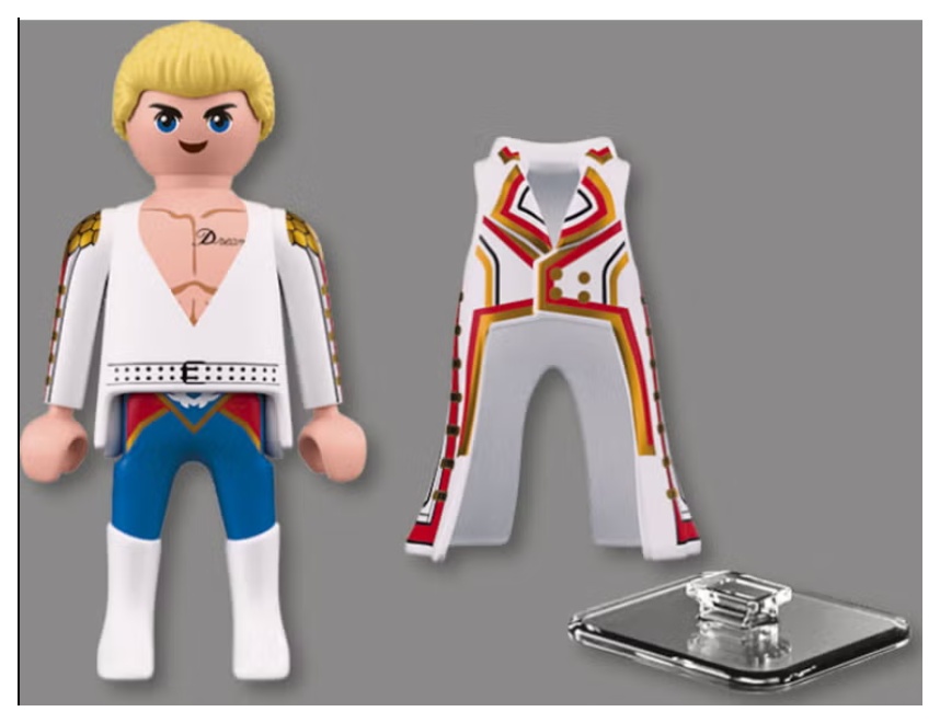Figura Playmobil Cody Rhodes WWE 9 piezas - Imagen 2