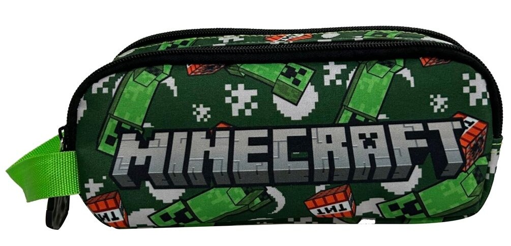 Pack OFERTA Mochila + Portatodo doble Minecraft - Imagen 3