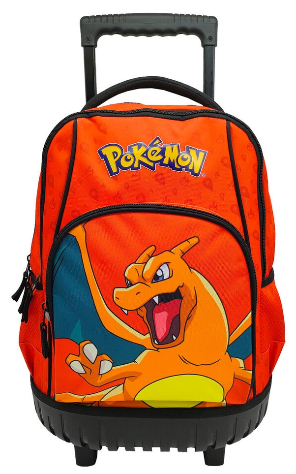 Pack OFERTA Trolley Mochila+ Portatodo + Portamerienda Charmander Pokemon - Imagen 2
