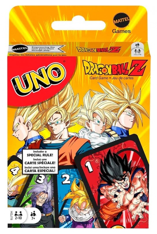 Juego de cartas Uno Dragon Ball