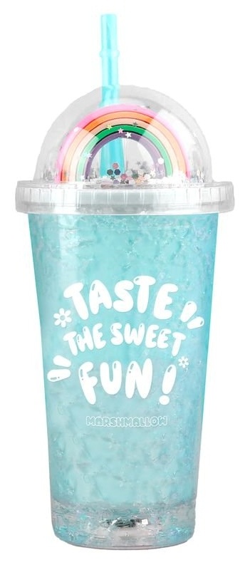 Vaso con pajita Fun