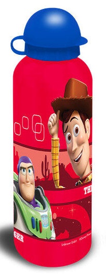 Botella de agua aluminio Toy Story roja