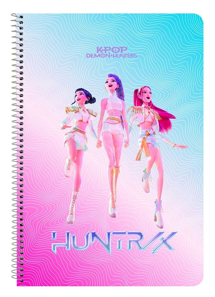 Cuaderno Artist Las Guerreras K-Pop A4