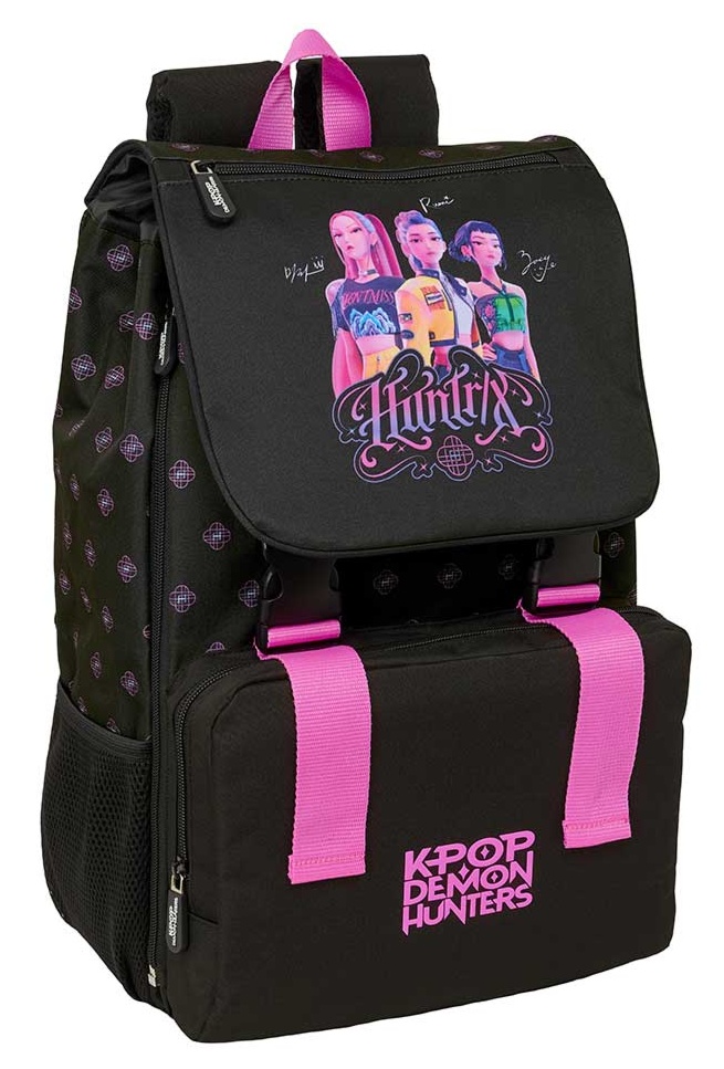 Mochila extensible Friends Las Guerreras K-Pop 41cm