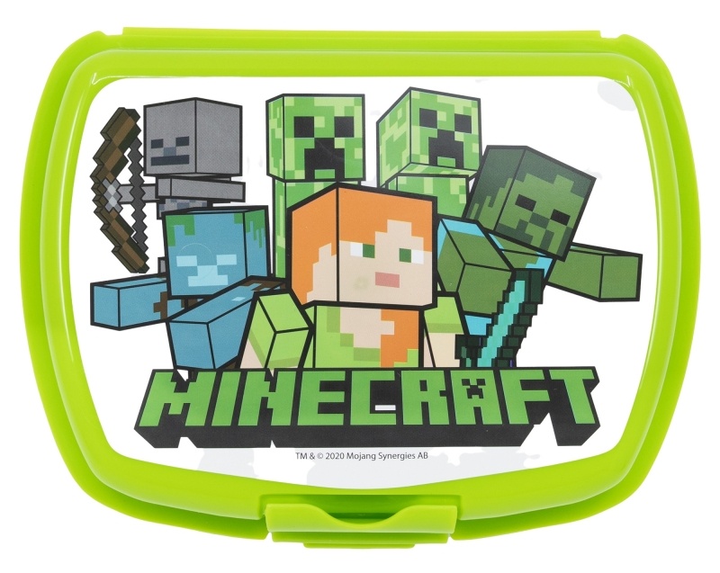 Pack OFERTA Mochila Hostile + Fiambrera + Botella Minecraft - Imagen 6
