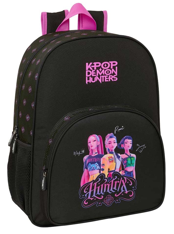Mochila Friends Las Guerreras K-Pop adaptable a carro 42cm