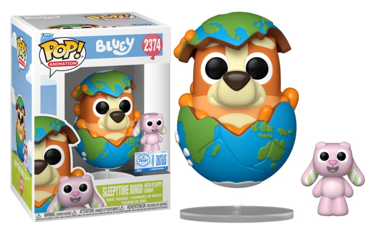 Figura Funko Pop Bingo & Floppy Bluey