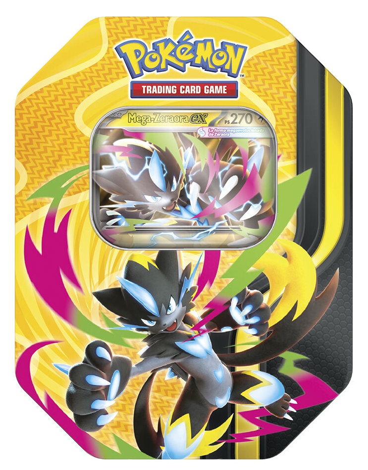 Juego de Cartas Mega Zeraora Pokemon TCG