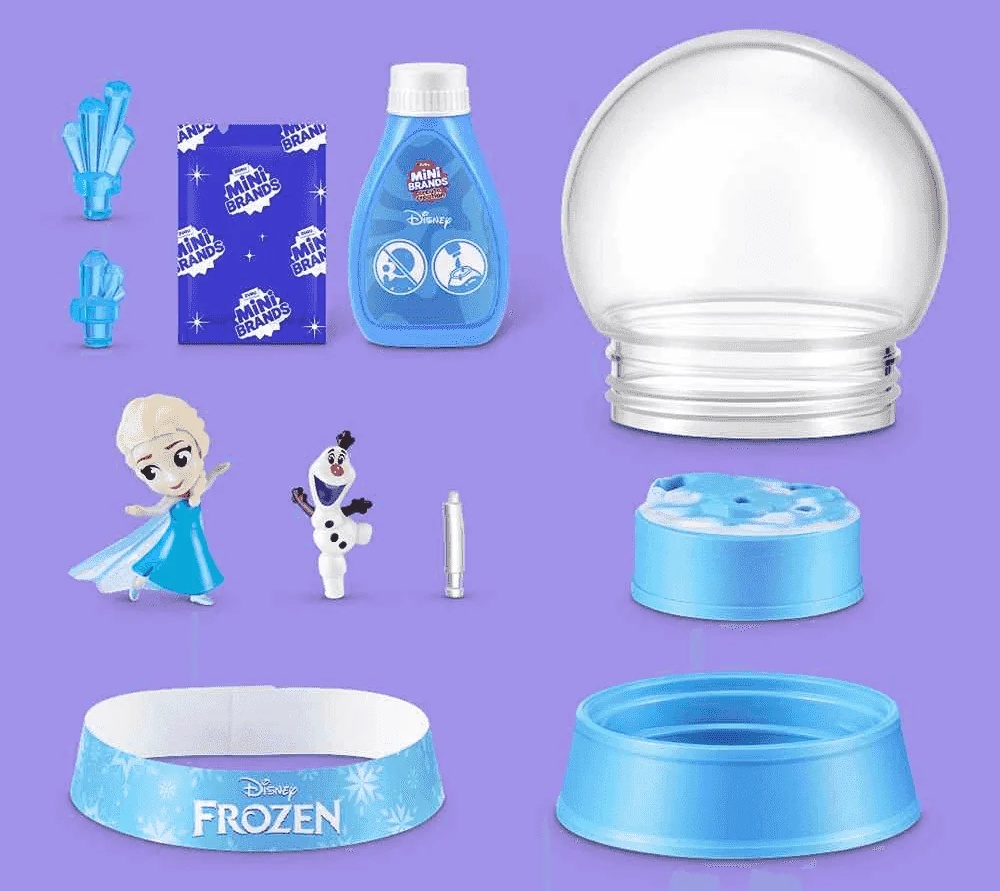 Crea Tu Bola de Nieve Sorpresa Mini Brands Disney Serie 1 Zuru - Imagen 4