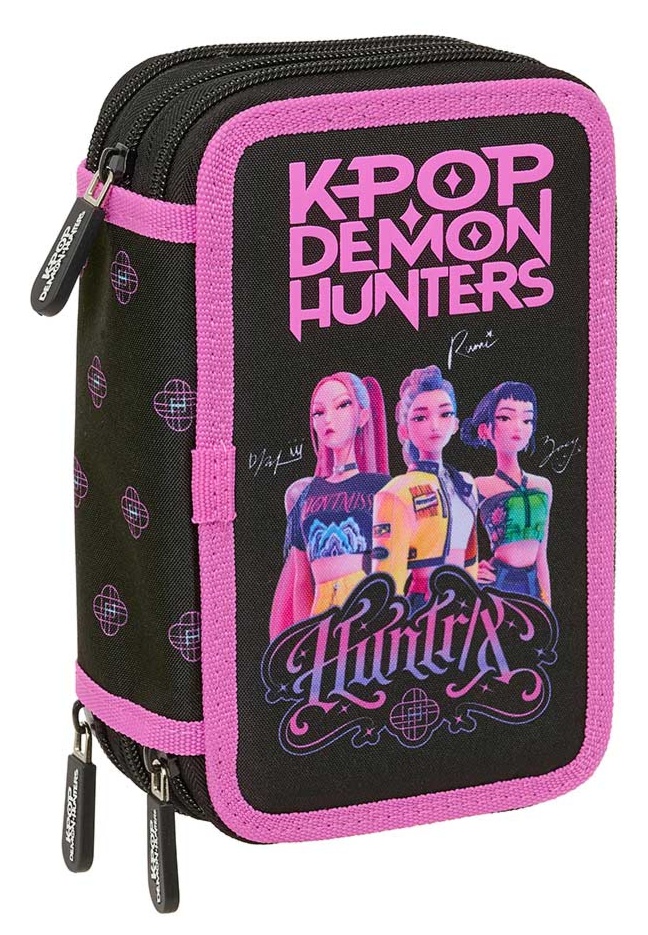 Plumier triple Friends Las Guerreras K-Pop