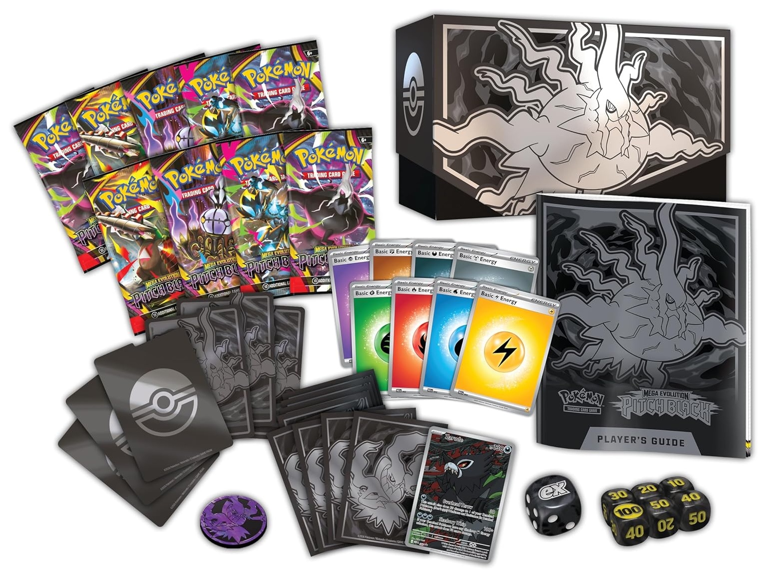 Caja Entrenador de Elite Pitch Black Pokemon TCG (ingles) - Imagen 2