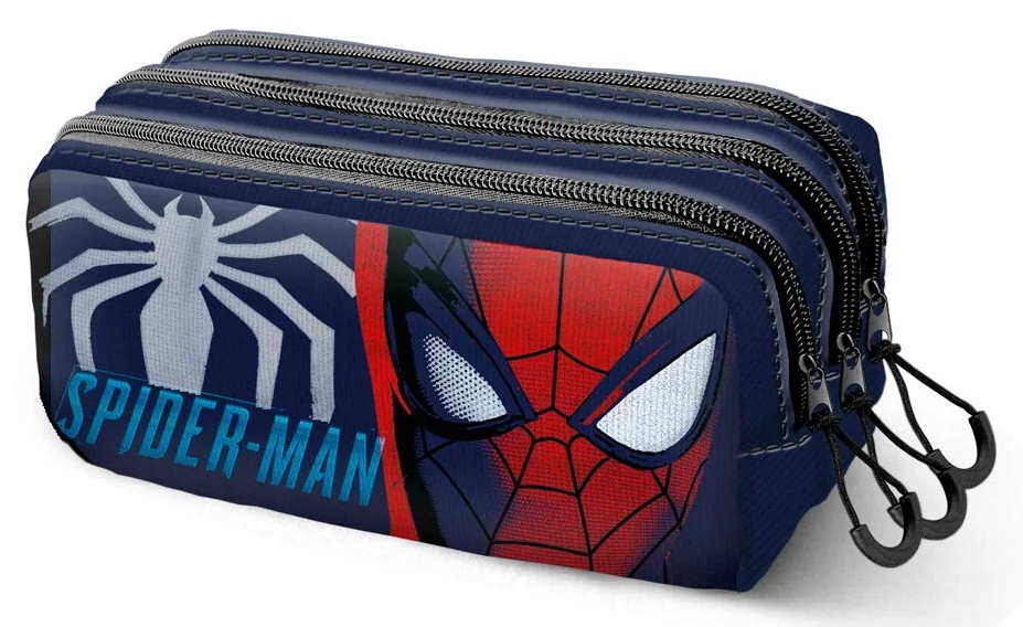 Portatodo triple rectangular Gaze Spiderman adaptable a carro