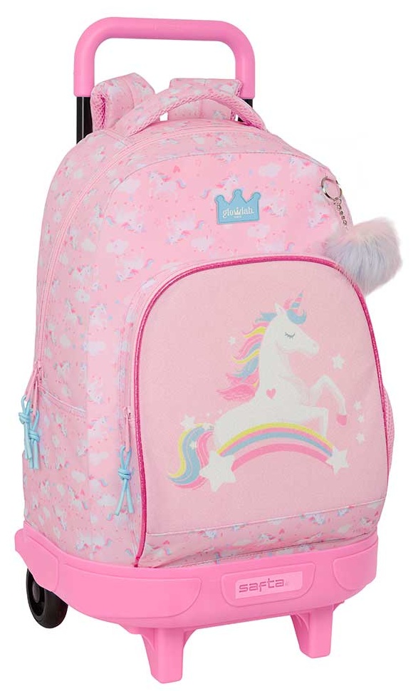 Trolley mochila Unicornio Glowlab 45cm