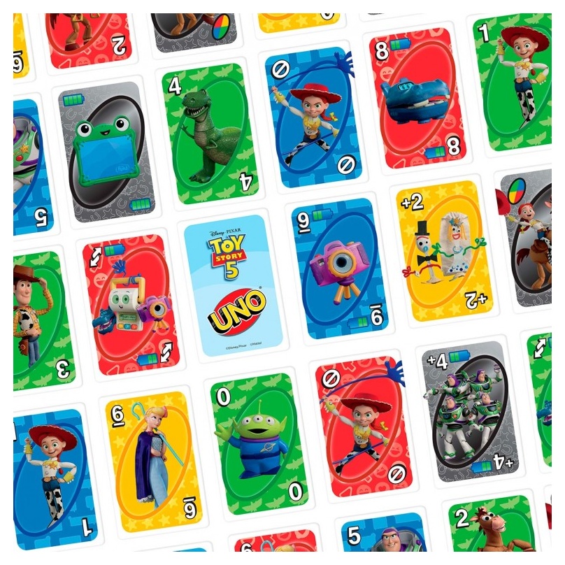 Juego de cartas Uno Toy Story 5 - Imagen 2