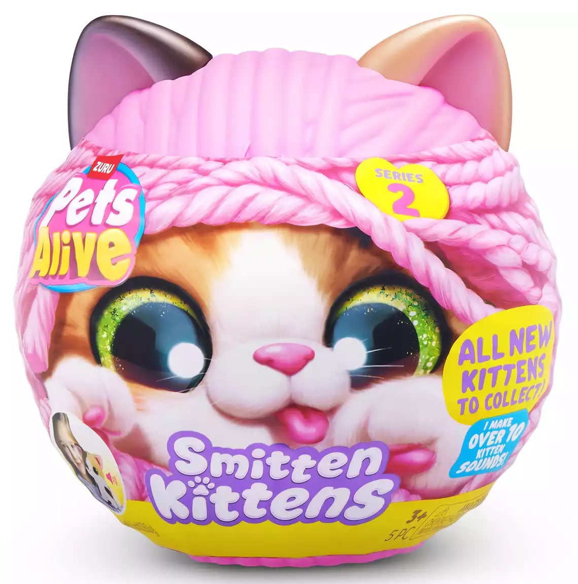 Capsula Sorpresa Smitten Kittens con sonido Zuru Serie 2