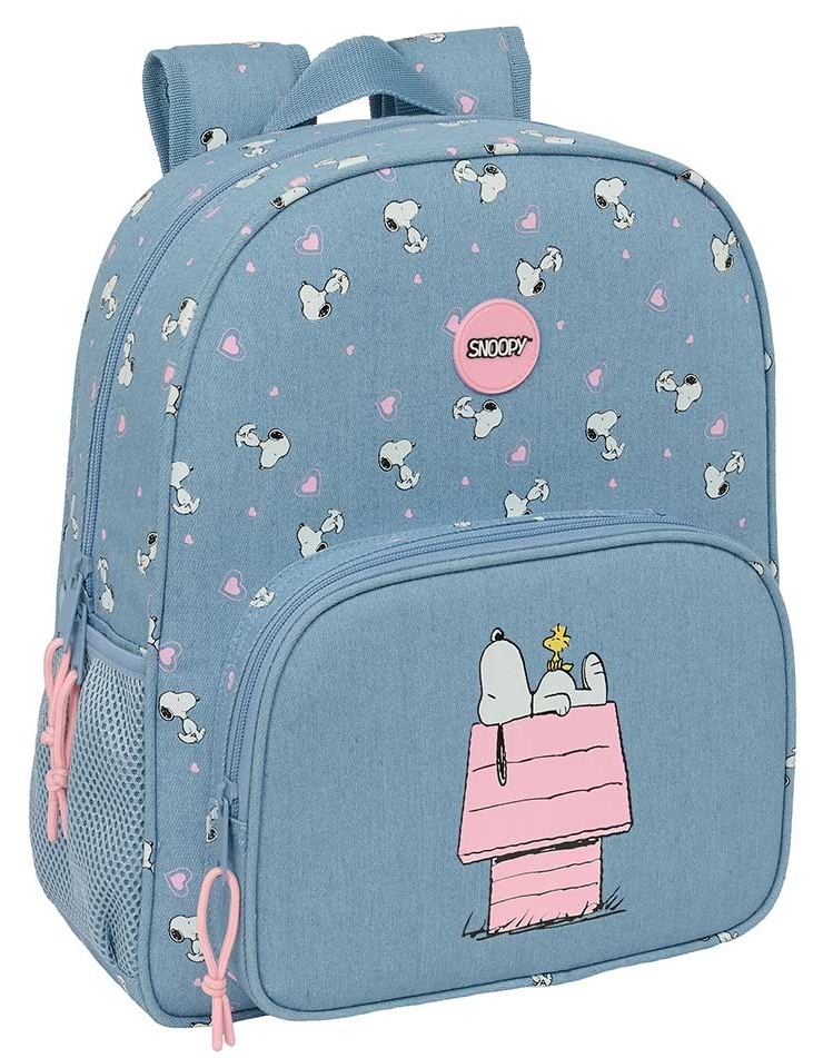 Mochila Dolce Snoopy adaptable a carro 38cm