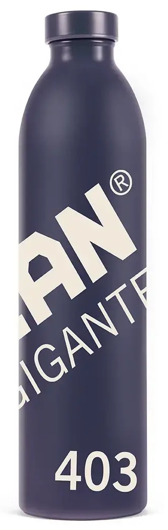 Botella de agua termo Milan azul 1 litro