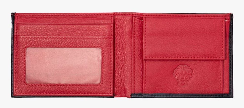 Cartera de piel Leon Athletic Club de Bilbao cuadrada - Imagen 3