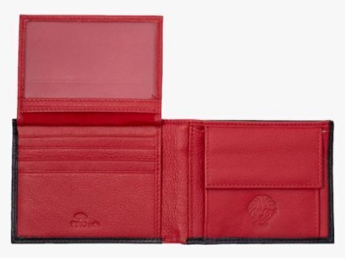 Cartera de piel Leon Athletic Club de Bilbao cuadrada - Imagen 4