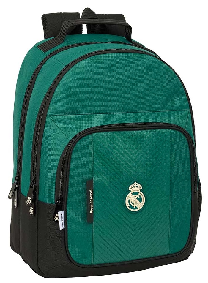 Mochila doble 2ª Equipacion 26/27 Real Madrid adaptable a carro 42cm