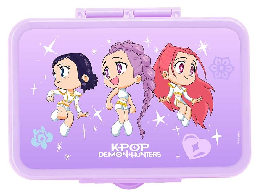 Fiambrera multiple Las Guerreras K-Pop chibi