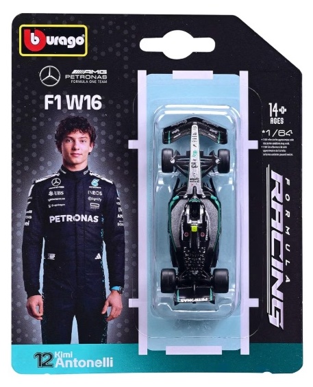 Replica Mercedes AMG W16 F1 Kimi Antonelli Burago