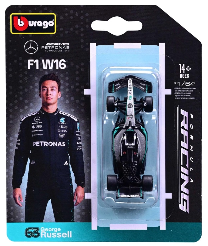 Replica Mercedes AMG W16 F1 George Russell Burago