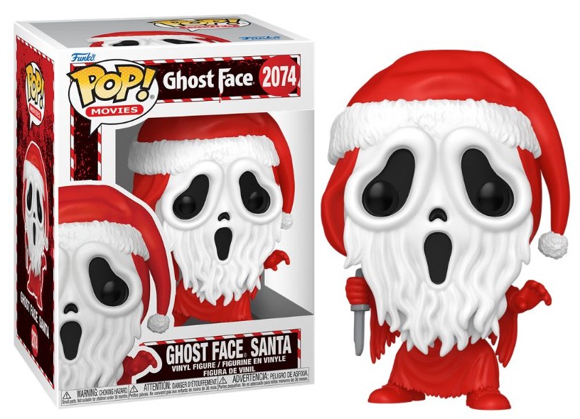 Figura Funko Pop Ghostface Santa Scream