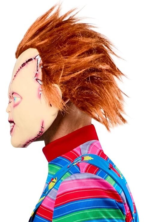 Mascara vinilo Chucky adulto - Imagen 3