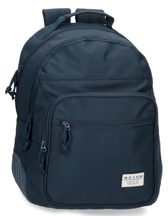Mochila doble Movom azul marino 44cm