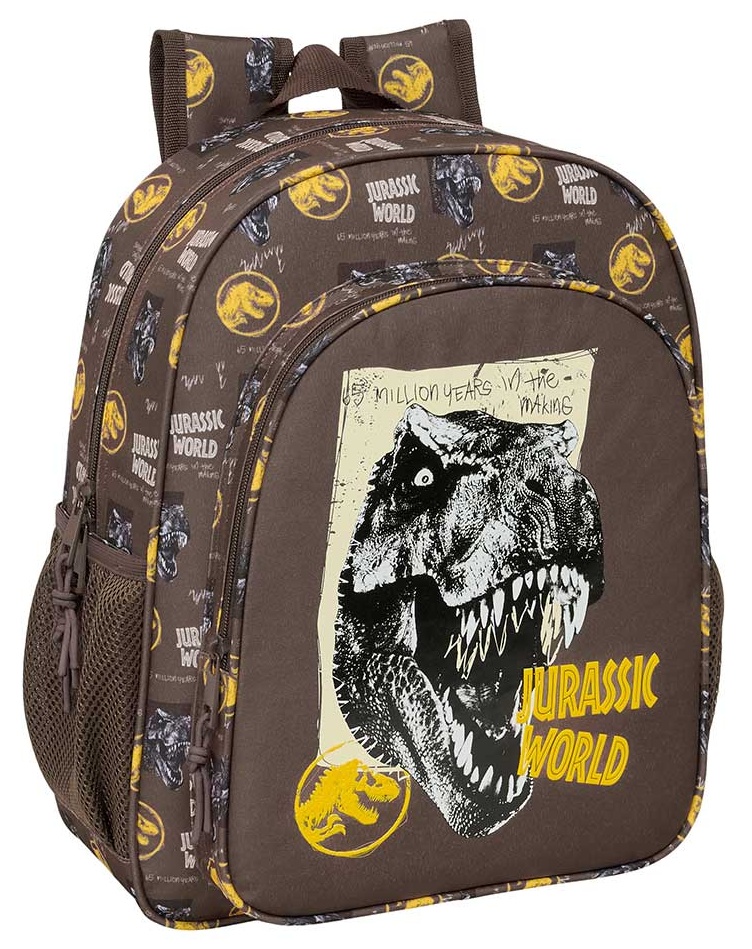 Mochila Adventure Jurassic World adaptable a carro 38cm