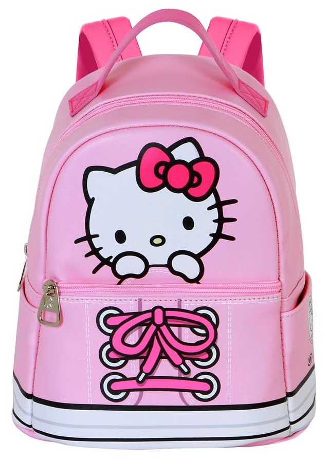 Mochila Hello Kitty rosa 25cm