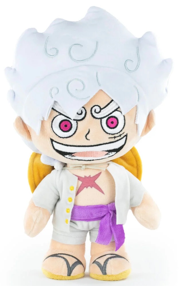Peluche Luffy Gear 5 One Piece 34cm