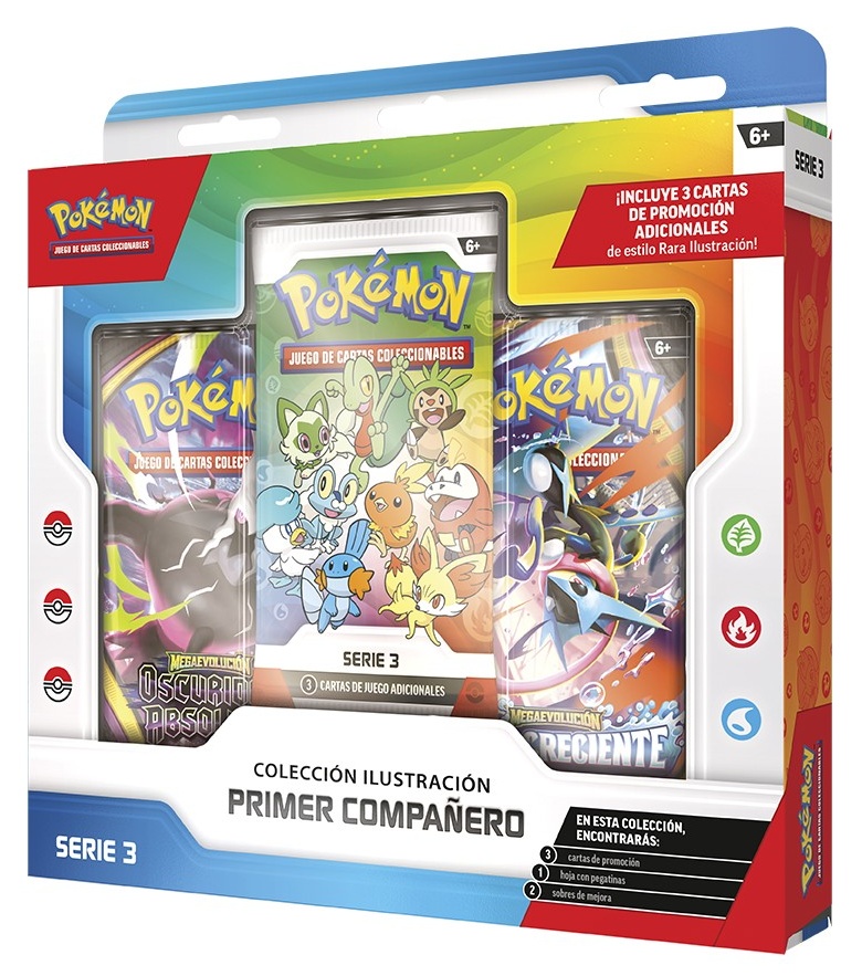 Juego de Cartas Primer Compañero Serie 3 Pokemon TCG