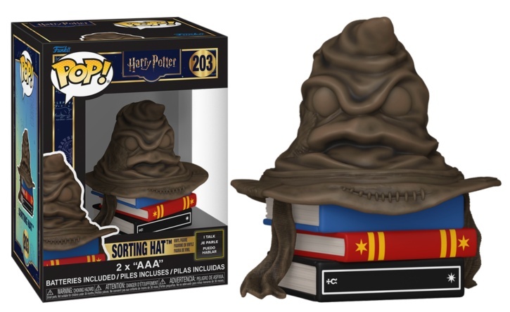 Figura Funko Pop Sombrero Seleccionador Harry Potter con sonido